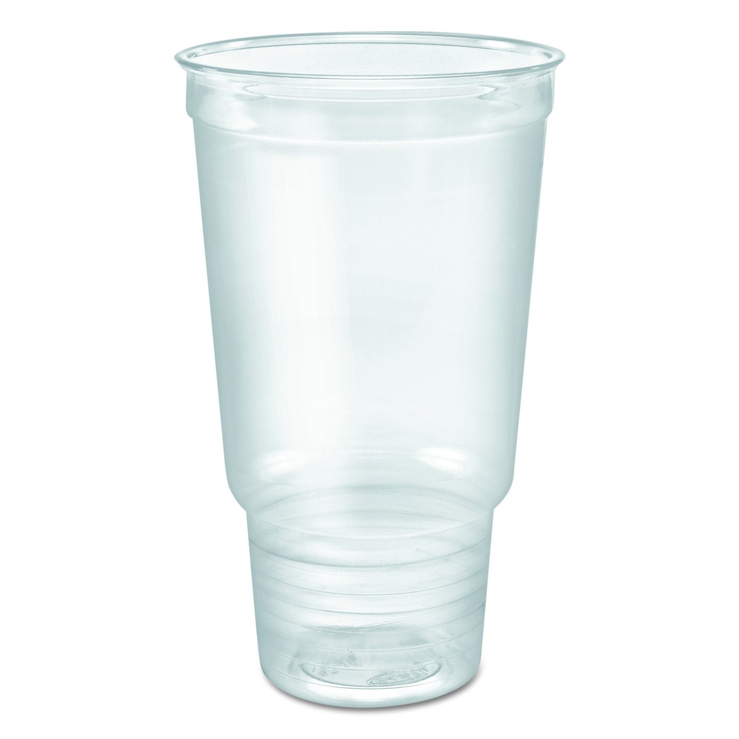 Dart 32AC 32 oz Ultra Clear Pedestal PET Plastic Cup (Case of 500)