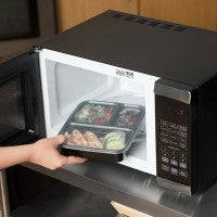 Square Three-Compartment Meal Prep Box for Business