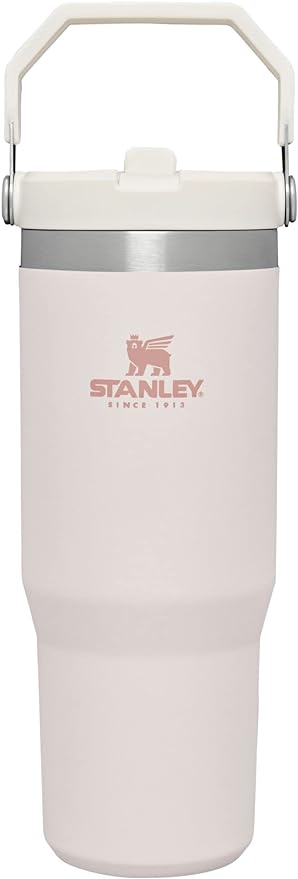 STANLEY IceFlow Stainless Steel Tumbler with Straw, Vacuum Insulated Water Bottle for Home, Office or Car, Reusable Cup with Straw Leak Resistant Flip